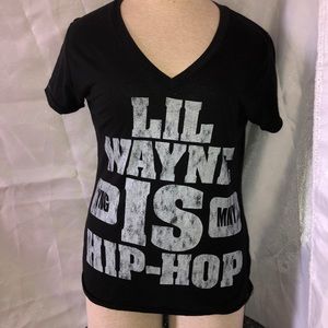 Black Lil Wayne lady’s style T-shirt